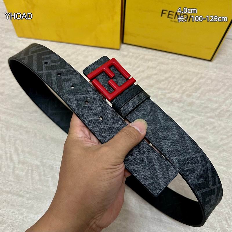 Fendi belt 40mmX100-125cm 8L156
